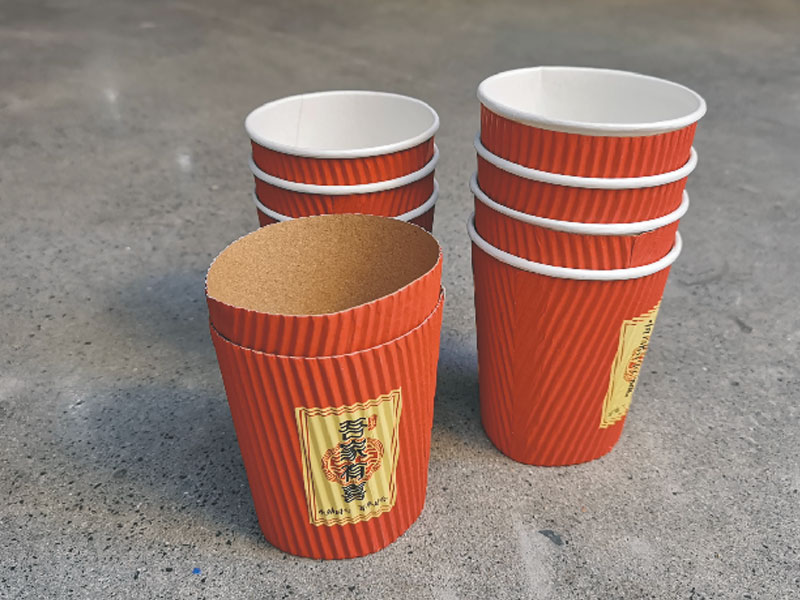 JC-WTJ-150Open Cam Ultrasonic Double wall paper cup forming machine樣品